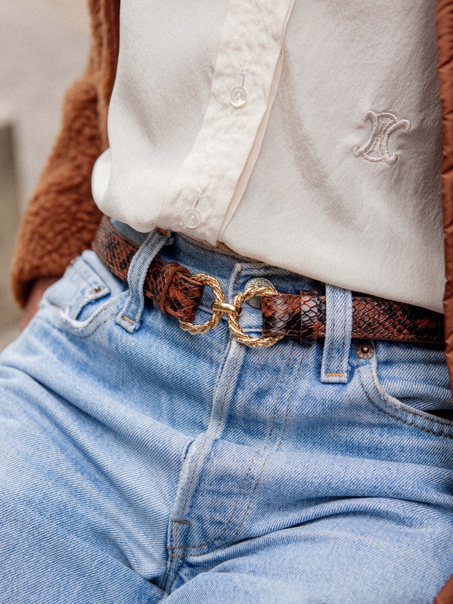 CEINTURE AIMÉE PYTHON - Image 6