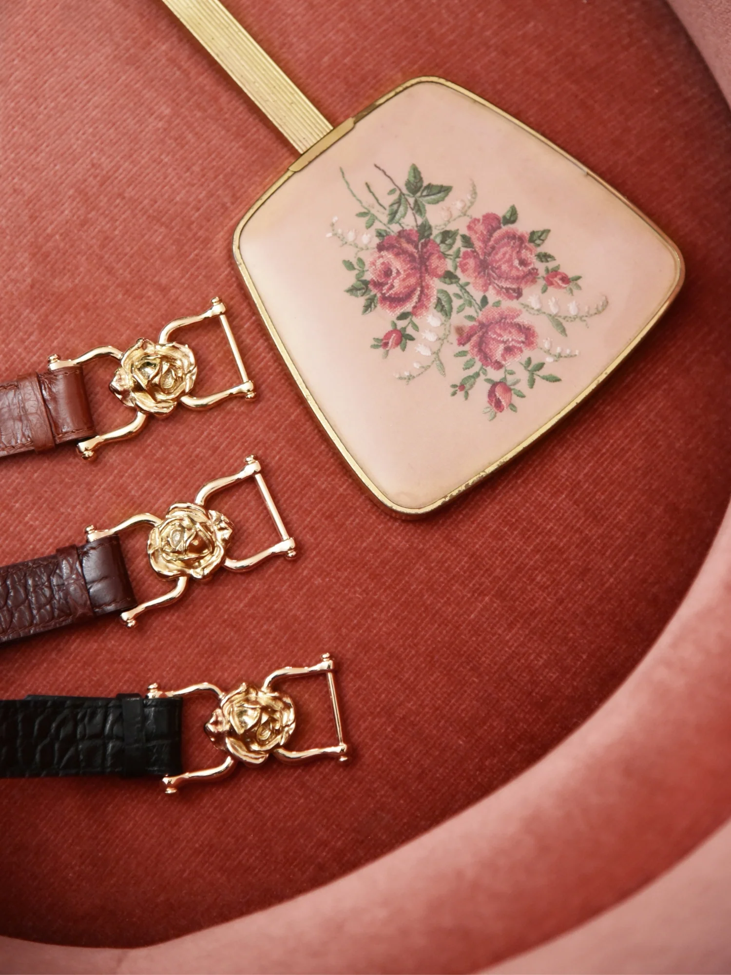 CEINTURE ROSIE CROCO CHOCOLAT - Image 9