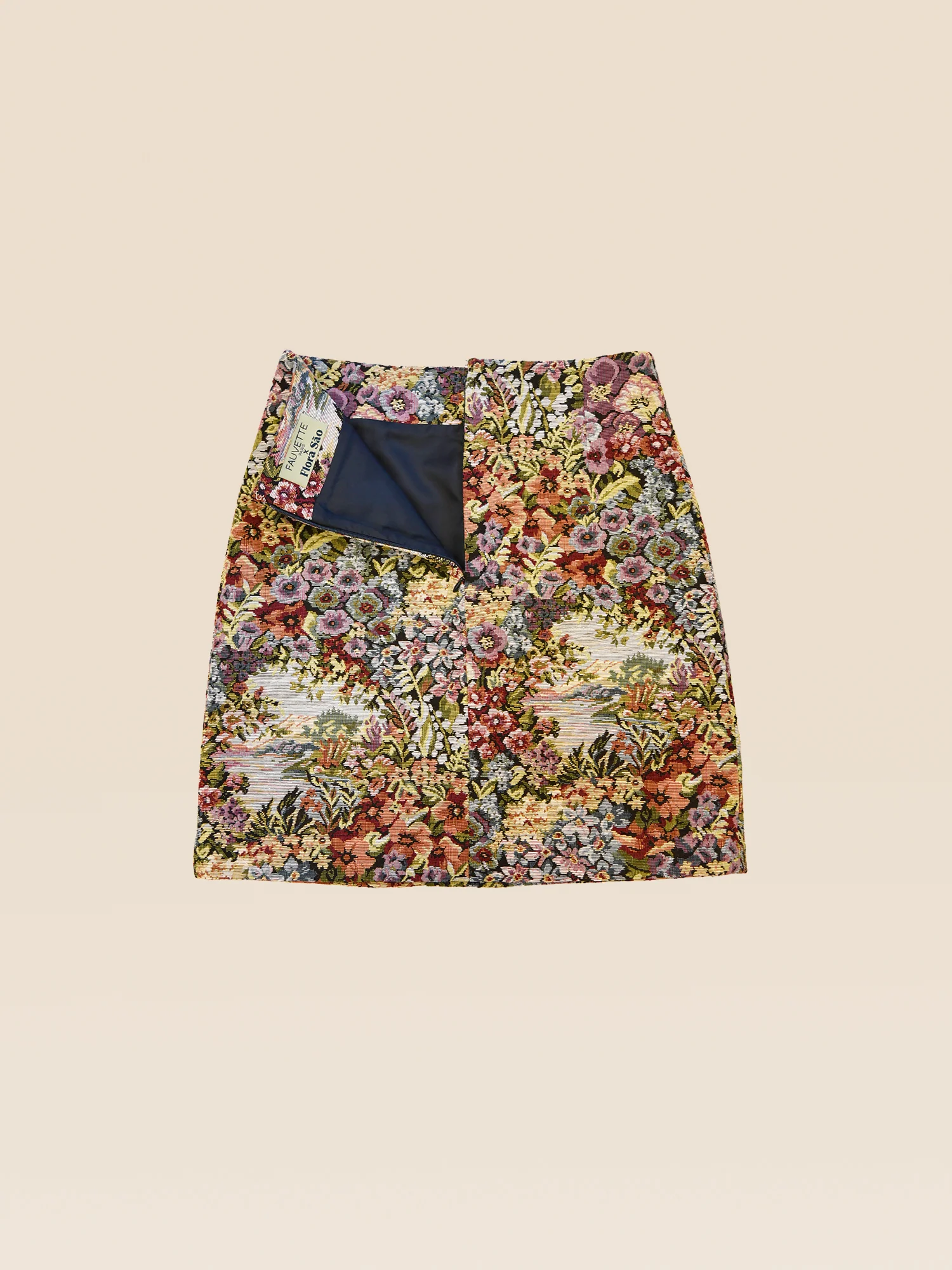 JUPE FLEURIE FLORA SAO X FAUVETTE PARIS - Image 3