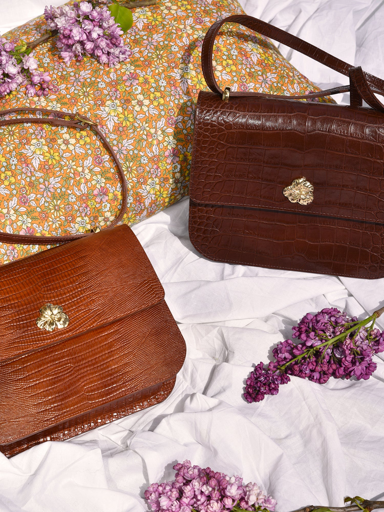 SAC ADÈLE CROCO CHOCOLAT - Image 6